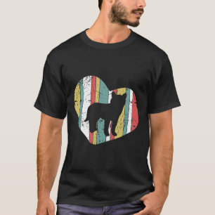 Retro Vintage Husky Heart T-Shirt