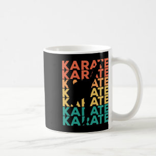 Retro Vintage Karate Gift For Karateka Coffee Mug
