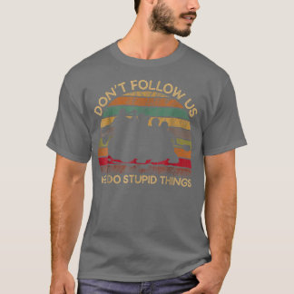 Retro Vintage kayaking canoe River rafting funny G T-Shirt