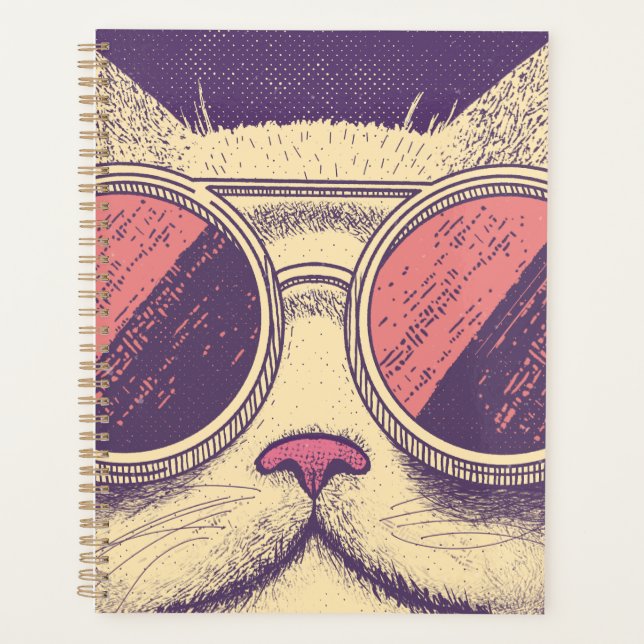 Retro Vintage Kitty (Devant)