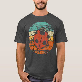 Retro Vintage Ladybug Animal Insect Lover Ladybir T-Shirt