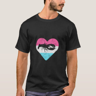 Retro Vintage Lobster Gift For Women Or Girls T-Shirt
