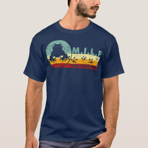 Retro Vintage Man I Love Frogs T-Shirt