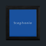 Retro Vintage Minimalist Modern Blue Gift Box<br><div class="desc">Modern Professional Simple Design.</div>