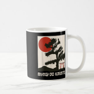 Retro Vintage Miyagi-do Karate Life Bonsai Tree Ma Coffee Mug