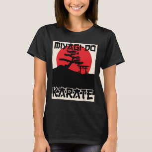 Retro Vintage Miyagi-do Karate Life Bonsai Tree Ma T-Shirt