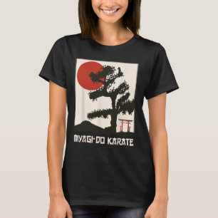 Retro Vintage Miyagi-do Karate Life Bonsai Tree Ma T-Shirt