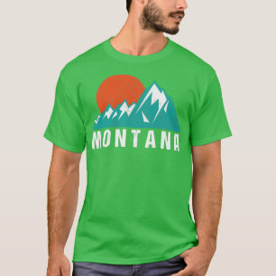 Retro Vintage Montana  T-Shirt