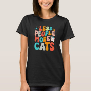 Retro-Vintage More-Cats Funny Cat Lover Premium T-Shirt