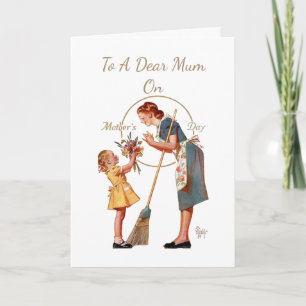 Retro/Vintage Mother’s Day Card