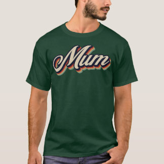 Retro Vintage Mum T-Shirt