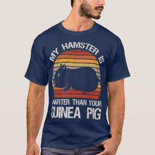 Retro Vintage My Hamster is Smarter than Your Guin T-Shirt
