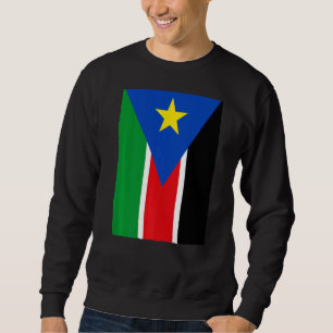 Retro Vintage National Flag South Sudan Sweatshirt