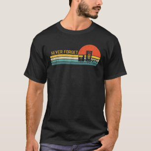 Retro Vintage Never Forget Cassette Tape T-Shirt