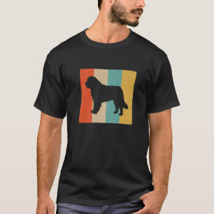 Retro Vintage Newfoundland Dog Gift For Women T-Shirt