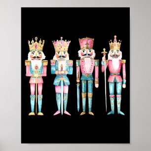 Retro Vintage Nk Nutcrackers Ballet Sugar Plum Fai Poster