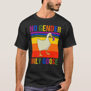 Retro Vintage No Gender Only Goose Bisexual Flag L T-Shirt