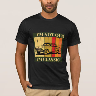 retro vintage not old am classic dad T-Shirt