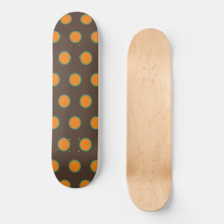 retro vintage Old school design 70s era Skateboard