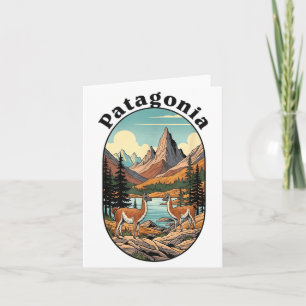 Retro Vintage Patagonia Outdoor Card
