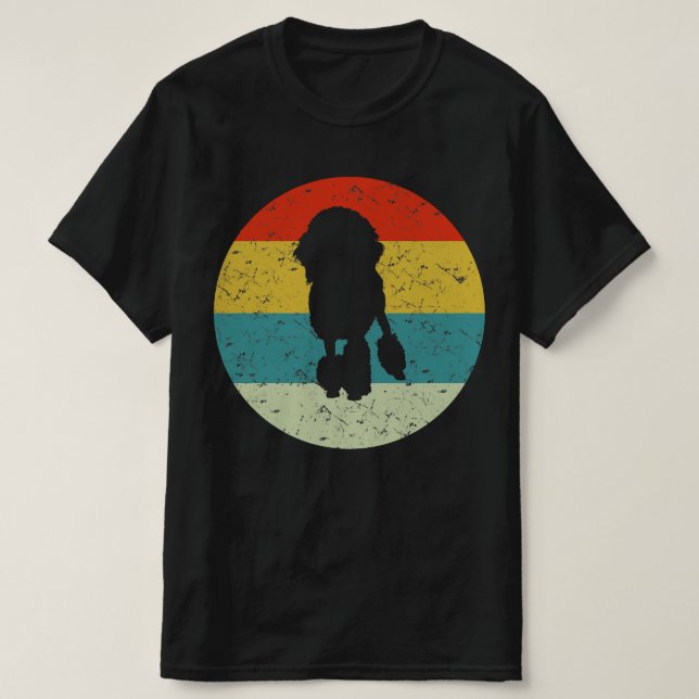 retro vintage poddle T-Shirt (Design Front)