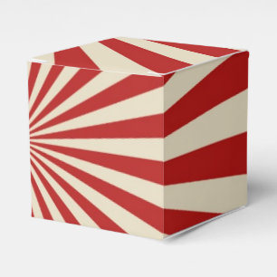 Retro Vintage Popcorn Classic Spinning Wheel Favor Box