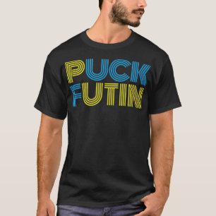 Retro Vintage Puck Futin Game Day  T-Shirt