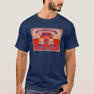 Retro vintage Red Lorry matchbox T-Shirt
