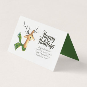 Retro Vintage Reindee Entreprise Noël