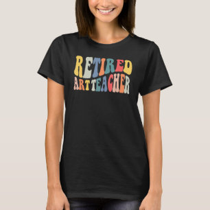Retro Vintage Retired Teacher Retirement Party T-Shirt