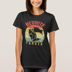 Retro Vintage Reunite Pangea Geologist Geology T-Shirt
