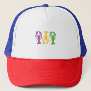 Retro Vintage Saint Patrick's Crawfish Crayfish Trucker Hat