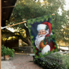 Retro Vintage Santa Claus Christmas Holiday