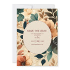 Retro Vintage Sixties Terracotta Wedding