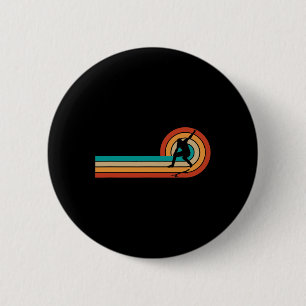 Retro Vintage Skateboard Skateboarder Funny Skateb 2 Inch Round Button