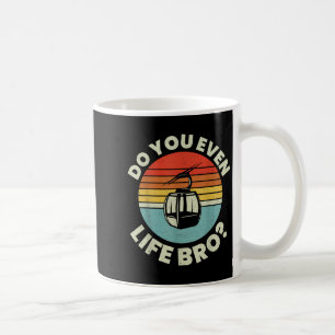 Retro Vintage Ski Do You Even Lift Bro_ _2 Coffee Mug