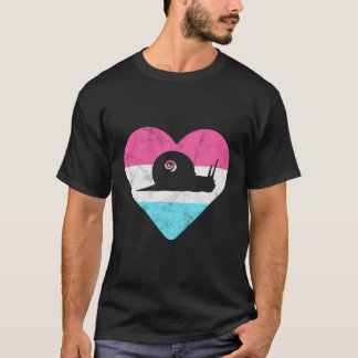 Retro Vintage Snail Gift For Women Or Girls T-Shirt