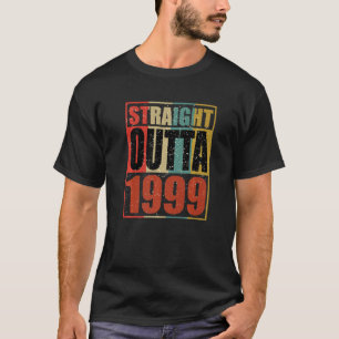 Retro Vintage Straight Outta 1999 23 Years Old 23r T-Shirt