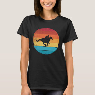 Retro vintage style Horse Racing sports T-Shirt