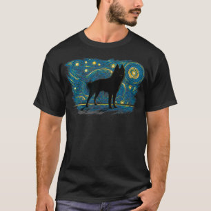 Retro Vintage Style Schipperke T-Shirt