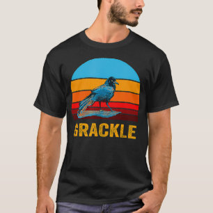 Retro Vintage Style Sunset Grackle T-Shirt