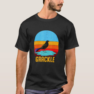 Retro Vintage Style Sunset Grackle T-Shirt