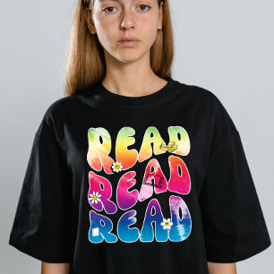 Retro Vintage Summer Reading  Tri-Blend Shirt