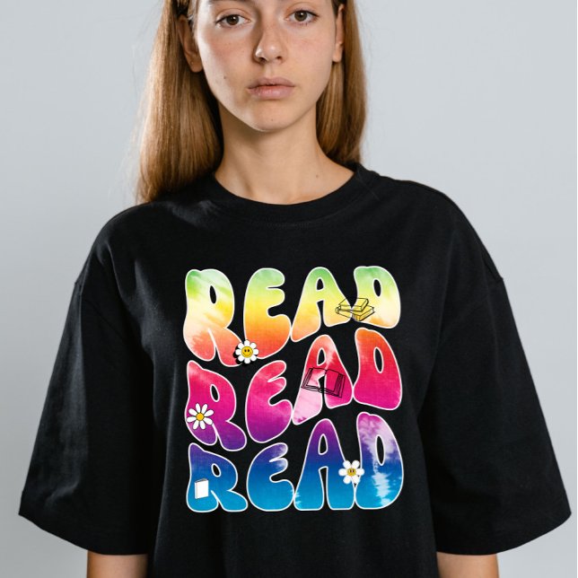 Retro Vintage Summer Reading  Tri-Blend Shirt (Creator Uploaded)