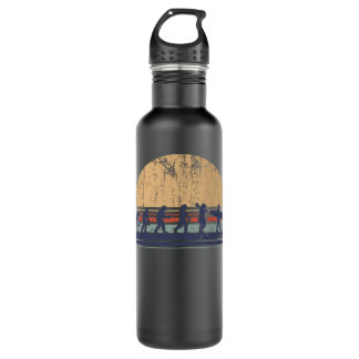 Retro Vintage Surfer Gift Surfing Evolution 2096 710 Ml Water Bottle