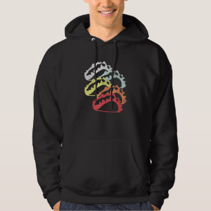 Retro vintage Tacos - Mexican food Hoodie