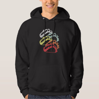Retro vintage Tacos - Mexican food Hoodie