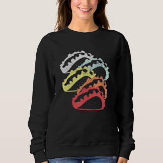 Retro vintage Tacos - Mexican food Sweatshirt