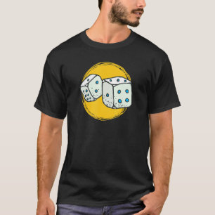 Retro Vintage Tattoo Dice T-Shirt