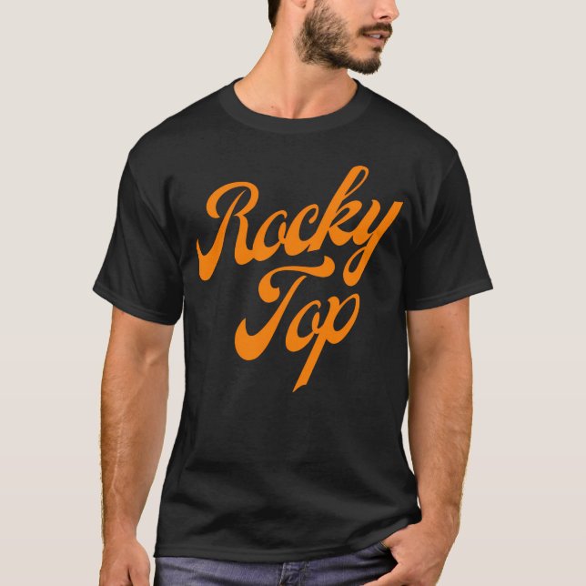 Retro Vintage Tennessee Orange T-Shirt (Front)